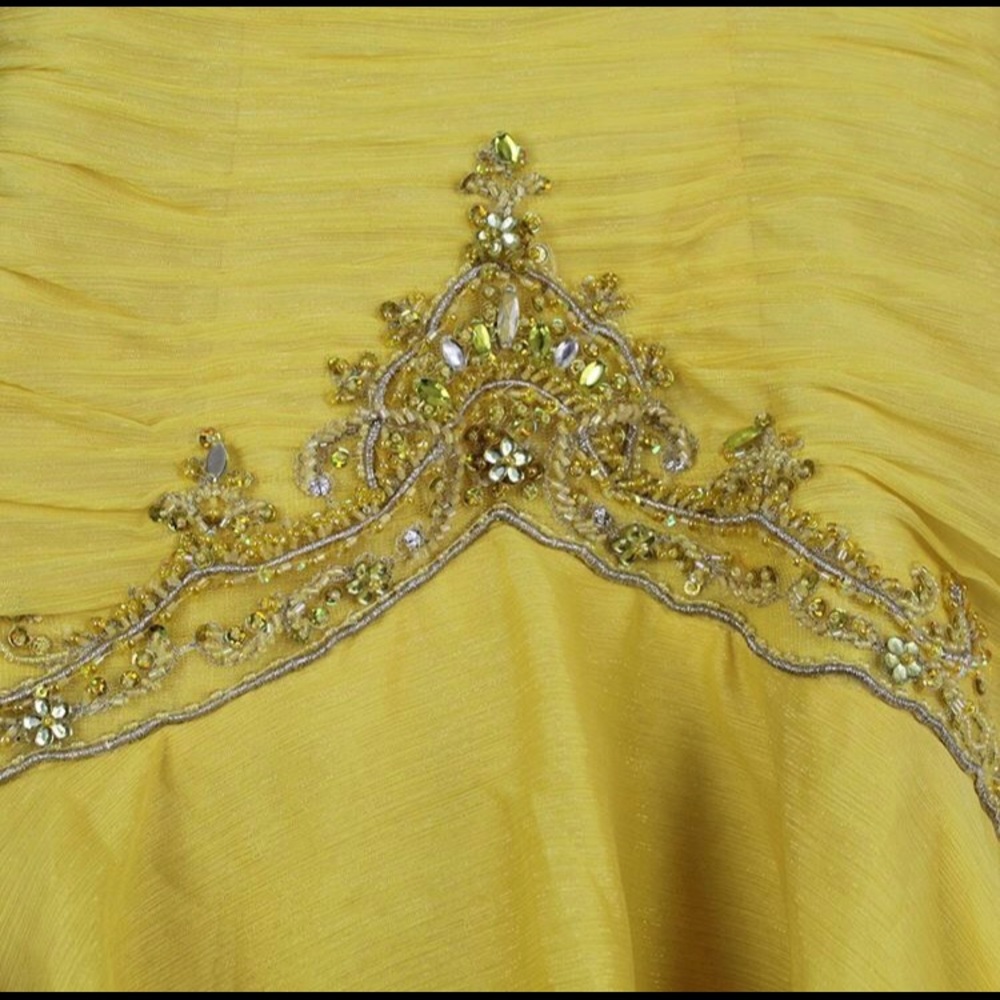 Yellow Prom Dress 💛 - Picture 3 of 6
